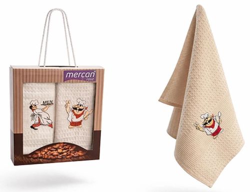 купить Домашний текстиль Promstore 57083 Set prosoape de bucatarie 2buc (40x60cm) Chief, bumbac в Кишинёве 