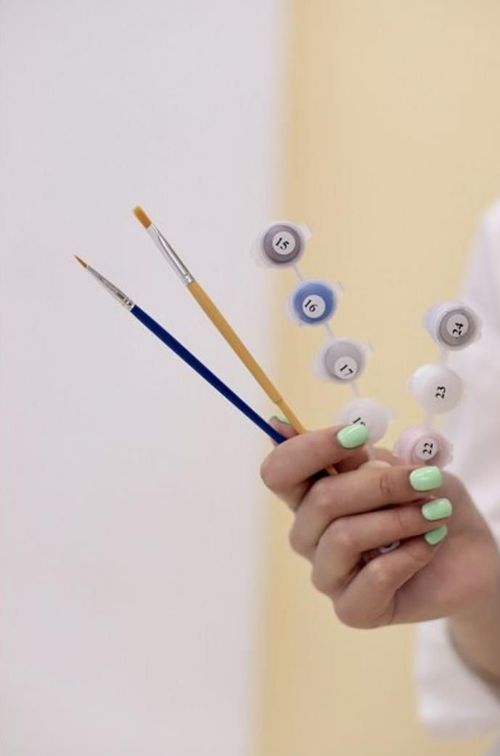 cumpără Tablou pe numere BrushMe BS36510 (în cutie) Portret în aur în Chișinău 