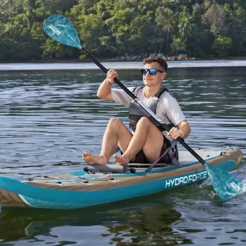 купить Аксессуар для плавания Bestway 6532GBW Placă SUP Hydro-Force FreeSoul Elite și Caiac 2în1, 335x84x15cm в Кишинёве 