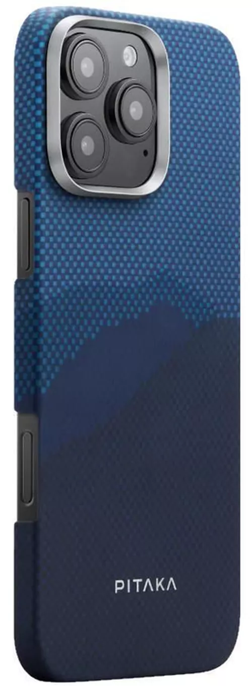 купить Чехол для смартфона Pitaka Tactile Woven case for iPhone 16 Pro max Over the horizon (KI1602POTH) в Кишинёве 