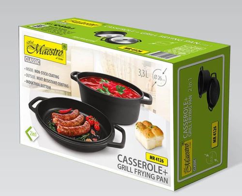 cumpără Cratiță Maestro MR-4126 26cm Oval 3,3L în Chișinău 