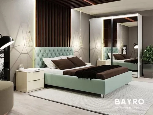 купить Кровать Bayro RomanRose 1800x2000 c подъёмным механизмом ткань категория I в Кишинёве 