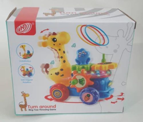 cumpără Jucărie muzicală miscellaneous 8244 Joc Jirafa muzicala cu lumina cu inele HD9062 18х11х15,5 în Chișinău 