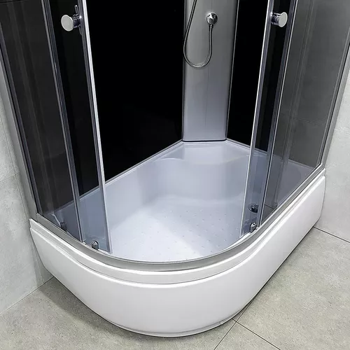 cumpără Cabină de duș Linia H2O Delia 1200x800x2150 /400 4 мм правосторонняя прямоугольная-асимметричная în Chișinău 