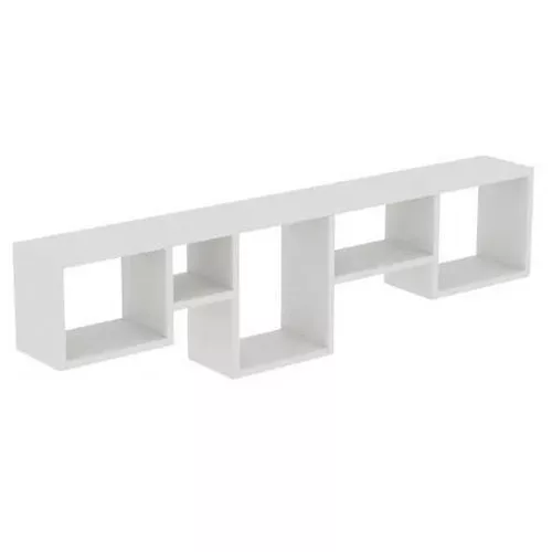 купить Полка декоративная Trendy Amanos-Alb 120x32x17cm (GTR005424) в Кишинёве 