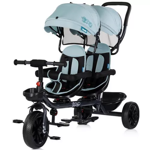 cumpără Bicicletă-cărucior Chipolino TRKHH0263MA Hip Hop Matcha, Tricicletă dublă în Chișinău 