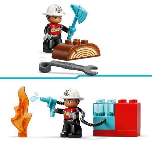 cumpără Set de construcție Lego 10473 Fire Truck with Hose and Fir în Chișinău 