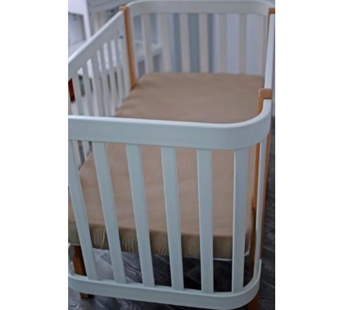 cumpără Lenjerie de pat pentru copii Veres 142.1.04 Простынь 120x60 (Муслин коричневый) în Chișinău 