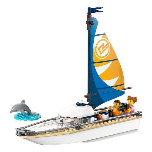 купить Конструктор Lego 60438 City Barcă cu pânze в Кишинёве 