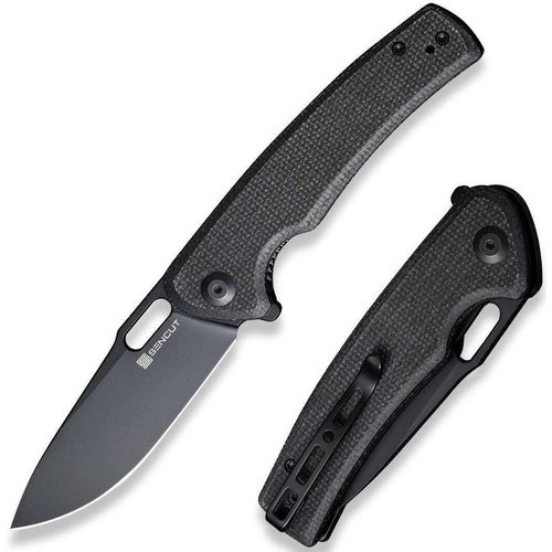 купить Нож походный Sencut S20065-3 Vesperon, mâner Micarta, Liner Lock в Кишинёве 
