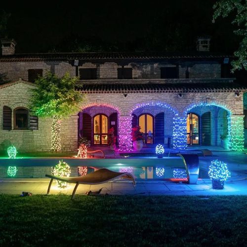 купить Гирлянда Twinkly TWS600STP-BEU Strings RGB 600, Gen II, 48м в Кишинёве 