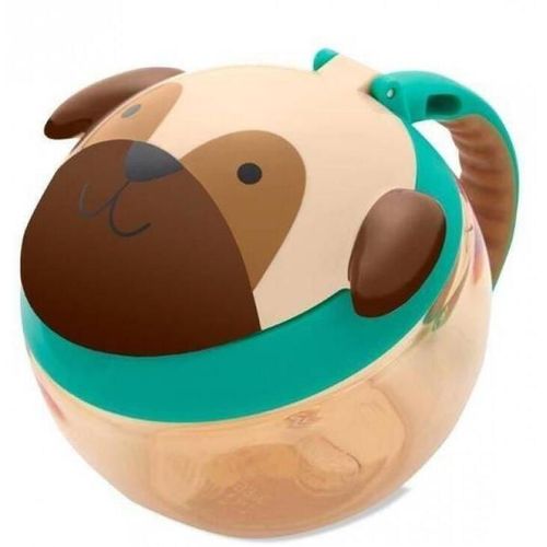 купить Посуда для кормления Skip Hop 9L510610 Cana pentru gustari Zoo Catelus Pug в Кишинёве 