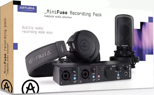 cumpără Microfon Arturia MiniFuse Recording Pack Black în Chișinău 