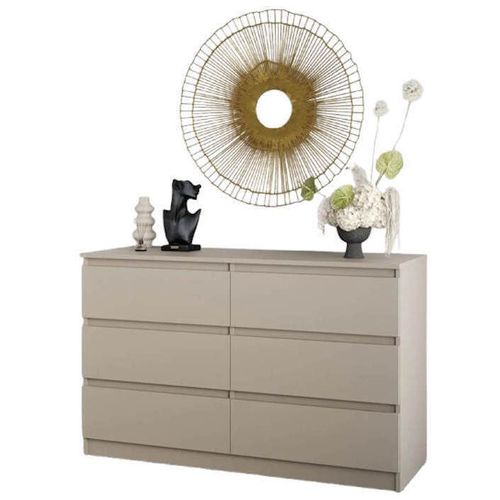 cumpără Comodă MebelStar NEO 6S 120x43x75.5 Cashmere (MBS-1085) în Chișinău 