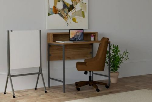 cumpără Masă de birou Trendy Uso Nuc, Negru (GTR001097) în Chișinău 