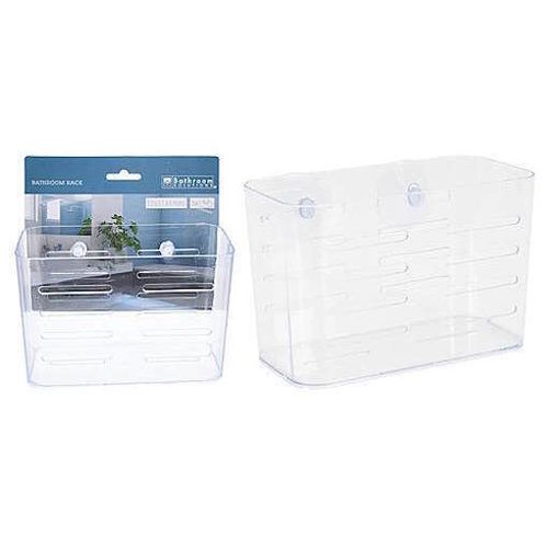 cumpără Raft de baie Holland 53948 Bathroom Solutions 12x11x19cm, cu ventuze, plastic în Chișinău 