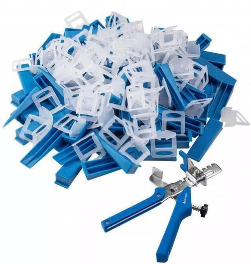 cumpără Unealta de mana Hoegert Sistem de nivelarea a placilor 2mm 201buc HT3B351 în Chișinău 