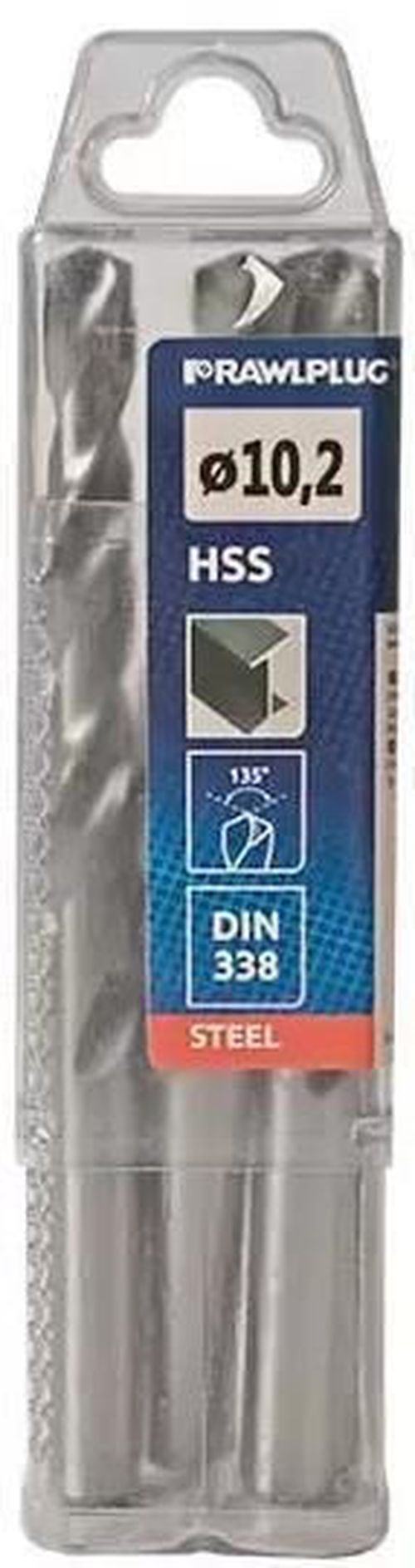 купить Сверло Profmet 184137 Сверло по металлу DIN 338 HSS 6,0x93 (10 шт.) в Кишинёве 