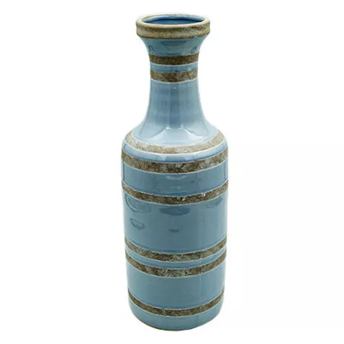 cumpără Vază Andrea Fontebasso 51511 керамическая Rave Blue H42cm în Chișinău 