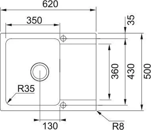 купить Мойка кухонная Franke 114.0286.441 OID 611-62 в Кишинёве 