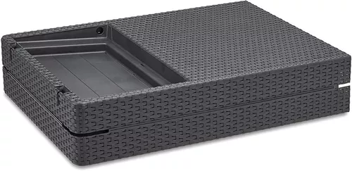 купить Садовая мебель Keter Jaipur Sun Lounger Graphite (238416) в Кишинёве 