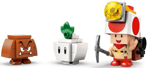 купить Конструктор Lego 72040 Super Mario Mario Kart: Tabăra Căpitanului Toad в Кишинёве 