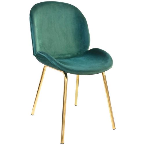 купить Стул Deco Roxy Green+Golden Leg HLR-56 в Кишинёве 