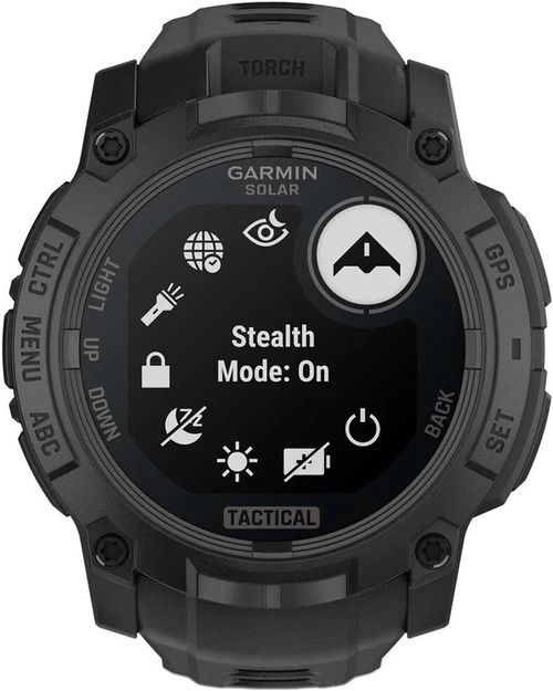 купить Смарт часы Garmin Instinct 3 – 50 mm, Solar, Tactical Edition, Black with black silicone band в Кишинёве 