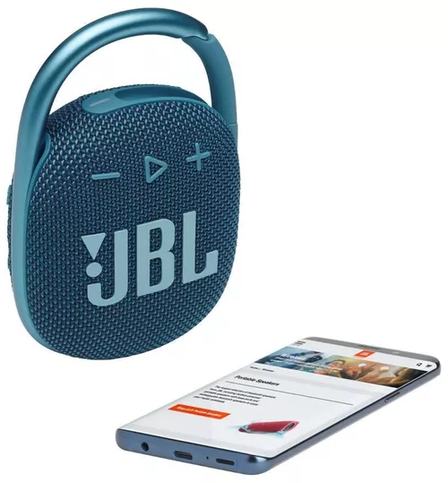 купить Колонка портативная Bluetooth JBL Clip 4 Blue в Кишинёве 