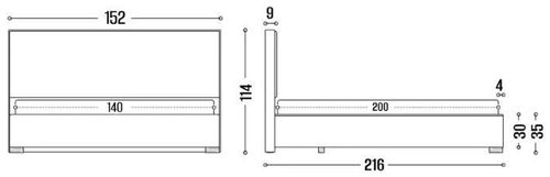 cumpără Pat my-STYLE my-Nika 140x200 (P49D14M09) în Chișinău 