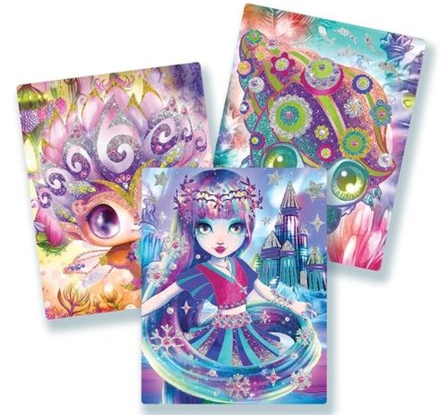 купить Набор для творчества Nebulous Stars 11027 Pulbere stralucitoare si folie Marinia в Кишинёве 