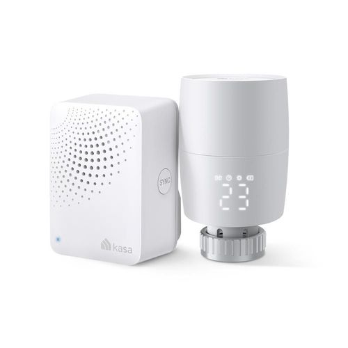 cumpără Senzor de temperatură TP-Link KE100 Kit, White, Smart Thermostatic Radiator Valve Starter Kit + Kasa Hub Kasa în Chișinău 