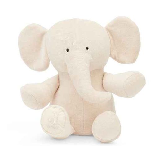Jucărie moale Jollein - Elefant - Nougat 