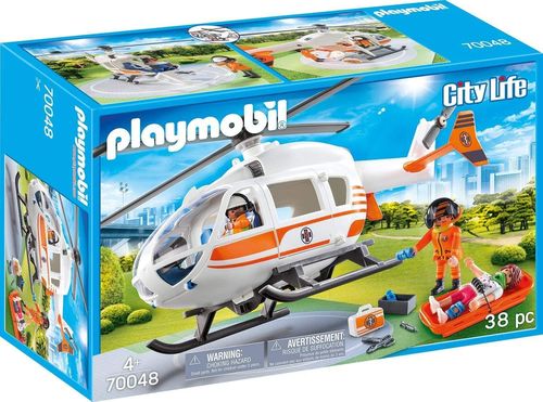 cumpără Set de construcție Playmobil PM70048 Rescue Helicopter în Chișinău 