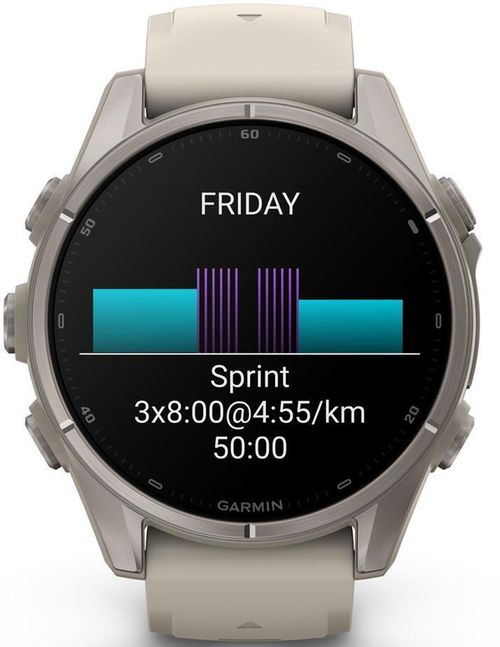 cumpără Ceas inteligent Garmin Fenix 9, 43mm, Bare Ti, Fog Gray Band (010-04761-01) în Chișinău 