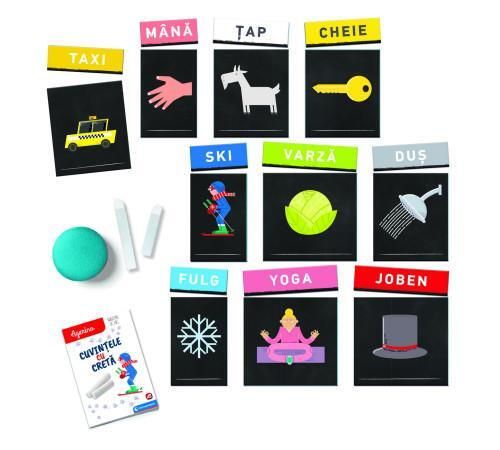 купить Настольная игра As Kids 1024-50364 Agerino Cuvințele cu cretă Educationale в Кишинёве 
