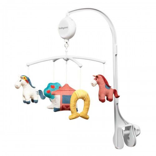 Карусель музыкальная для кроватки Babyono Horses 
