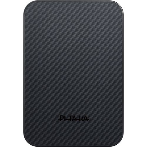 cumpără Acumulator extern USB (Powerbank) Pitaka Qi2 Black/Grey 10000MAH (PBQ2501) în Chișinău 
