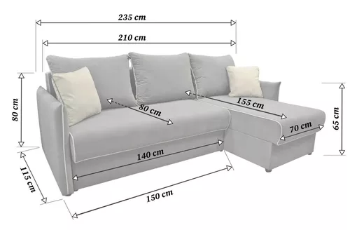 cumpără Canapea Deco Sicilia Coltar în Chișinău 