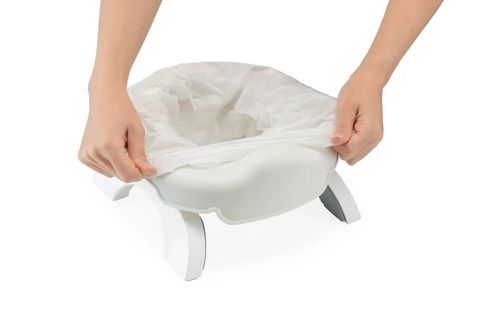 купить Детский горшок BabyJem 591 Olita portabila 2in1 Soft Green в Кишинёве 