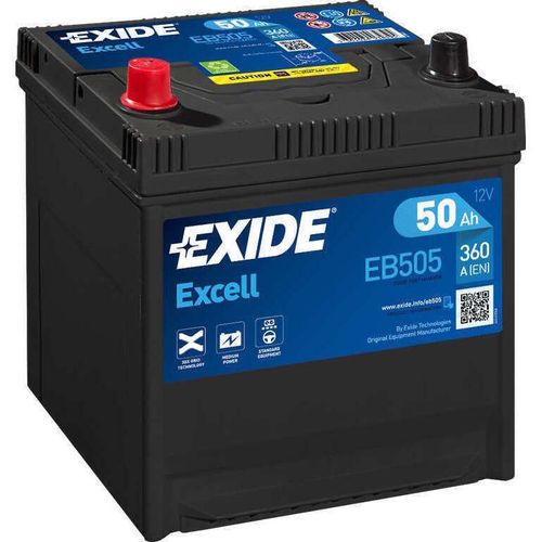 купить Автомобильный аккумулятор Exide EXCELL 12V 50Ah 360EN 200x173x222 +/- (EB505) в Кишинёве 