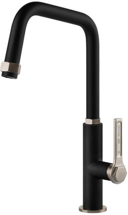 cumpără Bateria bucătărie Gessi 60051-599 Officine Fino: Brushed Nickel / Matte Black în Chișinău 