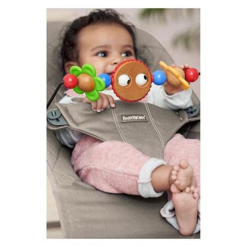 Balansoar BabyBjorn Bliss Anthracite/Landscape Cotton 