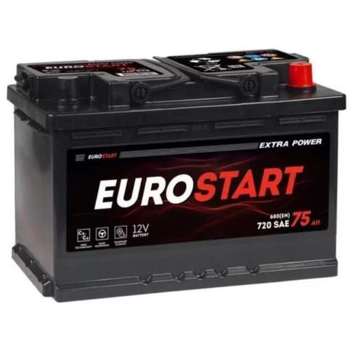 купить Автомобильный аккумулятор Eurostart Extra power 75 Ah R+ в Кишинёве 