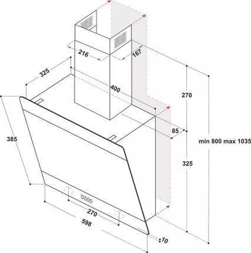 купить Вытяжка Whirlpool WHVP62FLTW в Кишинёве 