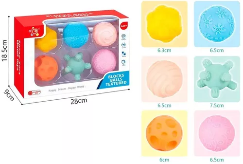 cumpără Jucărie Richi R23A /31 (46228) Mingiuțe din cauciuc pentru bebeluși în Chișinău 