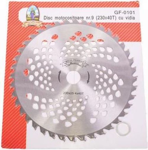 cumpără Fir pentru trimmere Micul Fermier Disc motocoasa 230x25.4x40T (GF-0101) în Chișinău 