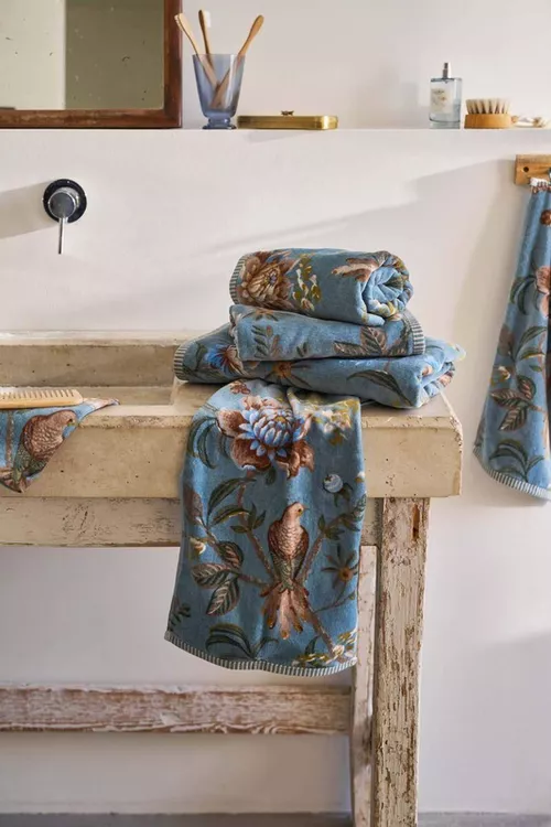 купить Полотенце Pip Studio 278608 Secret Garden towel 55x100 Blue в Кишинёве 