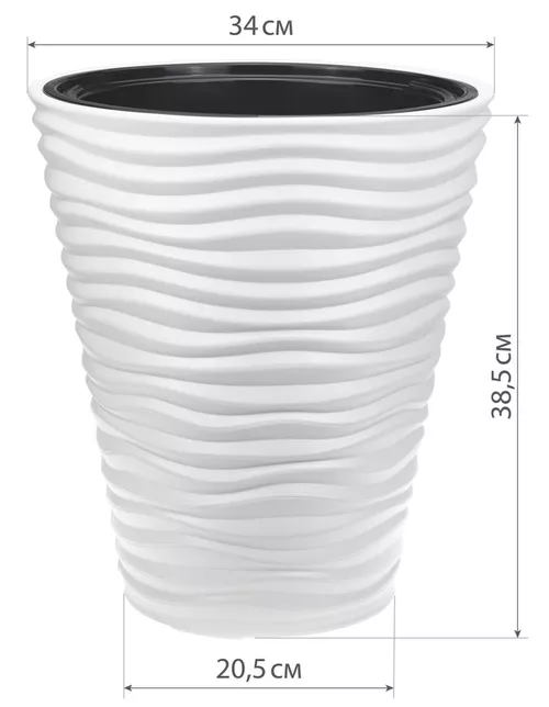 купить Цветочный горшок Idea М3401 ghiveci p/ flori в Кишинёве 