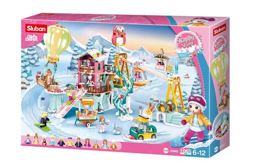 cumpără Set de construcție Sluban B0962 Girls Dream Skiing Holiday în Chișinău 